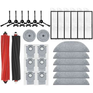 Tlily - For S8 MaxV Ultra Main Side Brush Mop hepa Filters Dust Bags