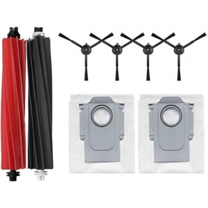 Tlily - For S8 MaxV Ultra / Max Robot Vacuum Cleaner Spare Parts Washable Main Side Brush Dust Bag