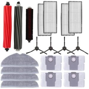 Tlily - for S8 Pro, ain Side Brush Hepa Filter Mop Cloth Dust Bags