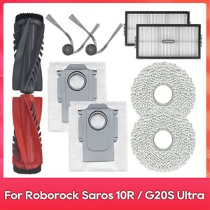 TLILY For Saros 10R / G20S Ultra Accessories Part Main Side Brush Hepa Filter Mop Cloth Dust Bag Robot Vacuums Kit