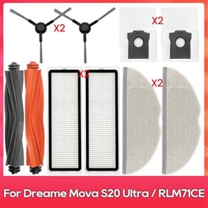 Tlily - For Spare Part Main Side Brush Filter Mop Pad Dust Bag