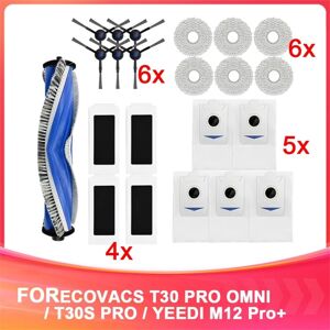 TLILY For T30 pro OMNI/T30S Dust Bag Main Side Brush