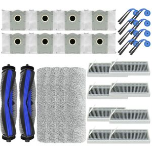 TLILY For X9 Pro Omni/ Vacuum Cleaner Spare Parts Main Side Brush Filter Mop Cloth Dust Bag