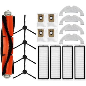 Tlily - For Xiaomi Dreame Bot D10 Plus RLS3D Robot Vacuum Cleaner Spare Parts Main Side Brush Hepa Filter Mop Dust Bag