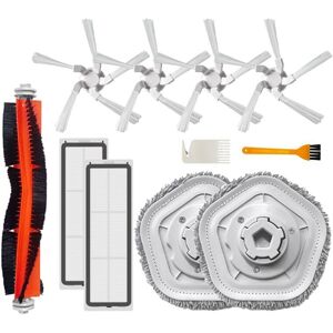 TLILY For Xiaomi Dreame Bot W10 W10Pro Vacuum Cleaner Accessories Main Side Brush HEPA Filter Mop Cloth Rag Spare Parts