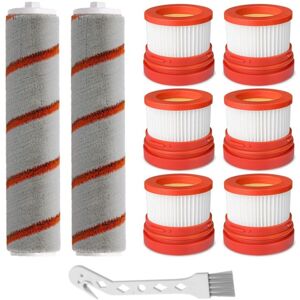 Tlily - For Xiaomi Dreame V8 V9 V9B V9D V9P xr V10 V11 V12 Pro V16 T20 Soft Brush Roller Hepa Filter Spare Part Replacement