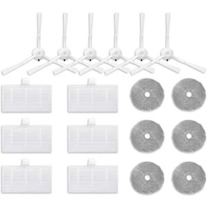 Tlily - For Xiaomi Lydsto W2 Brush hepa Filter Mop Pad Replacement Spare Parts Accessories