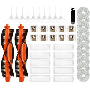 Tlily - For Xiaomi M30 Pro Robot Vacuum Main Side Brush hepa Filter Mop Pad Dust Bag Replacement Spare Parts Accessories