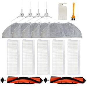 Tlily - for Xiaomi Mi G1 Robot Vacuum Cleaner Spare Parts Kit Main Rolling Brush Side Brush Filter Mop Accessories