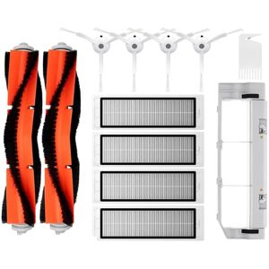 Tlily - For Xiaomi Mi Robot Vacuum Cleaner 1St Gen / 2 / 1S, SDJQR01RR SDJQR02RR Roborock E4 E5 S4 Max Main Side Brush Filter