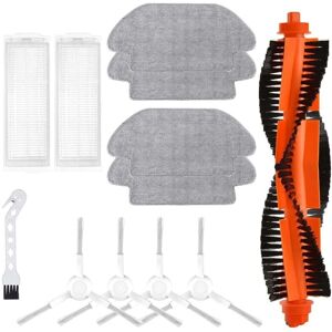 Tlily - For Xiaomi Mi Robot Vacuum Mop 2S / Mop Pro/Mop P/Robot Vacuum S12/S10 EU/STYJ02YM Main Side Brush Hepa Filter Mop Cloth