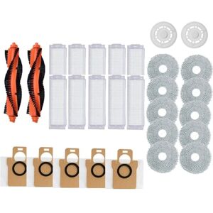 Tlily - For Xiaomi Mijia M30 Pro C107 Replacement Roller Main Side Brush Hepa Filter Mop Cloth Dust Bag Spare Parts