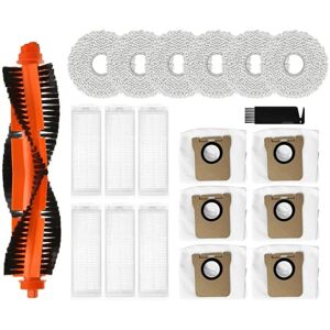 Tlily - For Xiaomi Mijia M30 Pro / C107 Robot Vacuum Cleaner Main Brush Mop Cloth Rag Heap Filter Dust Bag Accessories Parts