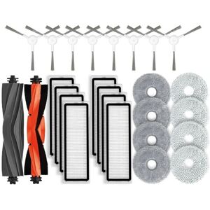 Tlily - For Xiaomi Mijia Omni 1S, B116, B101CN, X10+ / Dreame L10s Ultra, L10 Ultra Parts Main Side Brush Filter Mop Cloth