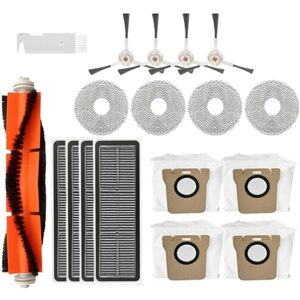 Tlily - For Xiaomi Mijia Omni 2 C102CN, B101CN, B116CN, X10+ Robot Vacuum Cleaner Main Brush Hepa Filter Mop Dust Bag Parts
