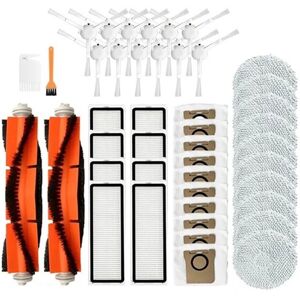 TLILY For Xiaomi Mijia Omni B101CN All-In-One / Dreame S10 Pro Spare Part Main Side Brush Hepa Filter Mop Cloth Dust Bag Kit