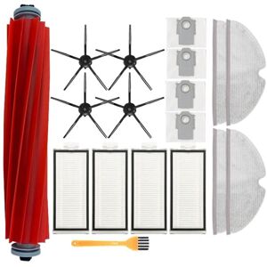 Tlily - For Xiaomi Roborock Q7 Max,Q7 Max+,Q7 Plus,T8 Replacement Filter Main Side Brush Cloth Dust Bag Vacuum Cleaner Parts