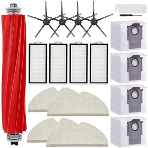 Tlily - For Xiaomi Roborock Q7 Q7+ Q7 Max Q7 Max+ Vacuum Cleaner Main Side Brush Hepa Filter Mop Cloth Dust Bags Parts