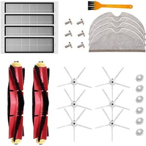 TLILY For Xiaomi Roborock S4 S5 S6 T4 T6 S5Max S6MAX Robot Vacuum Cleaner Main Side Brush Hepa Filter Mop Cloth