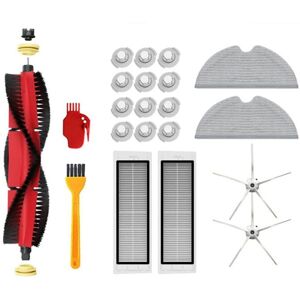Tlily - For Xiaomi Roborock S5 S6 Max Pure E4 E5 T6 T4 Hepa Filter Vacuum Cleaner Accessories Main Side Brush Mop Cloth Parts