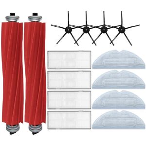 Tlily - For XiaoMi Roborock S7 / S70 / S75 / S7Max / S7MaxV / T7S / G10 / T8 Plus Parts Main Side Brush Mop Rag Hepa Filter Kit