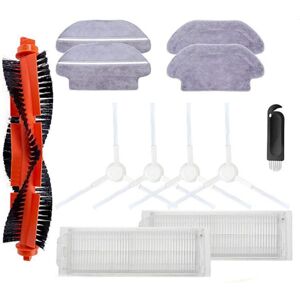 Tlily - For Xiaomi Robot Vacuum Mop 2S XMSTJQR2S Main Side Brush Hepa Filter Mop Cloth Rag Replacement Cleaner Spare Parts Accessories