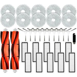 Tlily - For Xiaomi Robot Vacuum S10+ / S10 Plus B105 Vacuum Cleaner Main Side Brush Hepa Filter Mop Rag Cloth Spare Parts