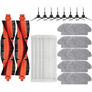 Tlily - For Xiaomi Robot Vacuum S10 S12 B106GL / Mop 2S XMSTJQR2S Replacement Parts Main Side Brush Filter Cloth Accessories