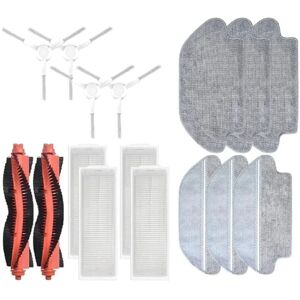 Tlily - For Xiaomi Robot Vacuum S10 S12 B106GL Replacement Spare Parts Accessories Hepa Filter Mop Cloth