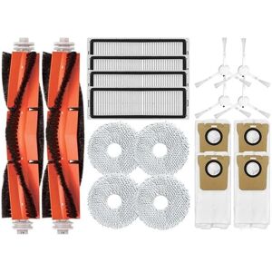 TLILY For Xiaomi Robot Vacuum X10+ X10 Plus B101GL Spare Parts Main Side Brush Hepa Filter Dust Bag Rag Mop Cloth
