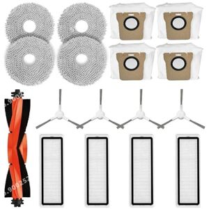 Tlily - For Xiaomi Robot Vacuum X20+ / X20 Plus Replacement Parts Main Side Brush Hepa Filter Mop Cloth Dust Bags Accessories