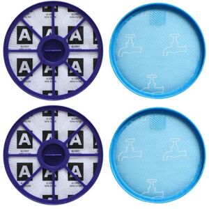Tlily - Front & Back hepa Filter Kit For Dyson DC19 DC20 DC21 DC29 Pre & Post upper &lower Motor Vacuum Cleaner Replacement Part