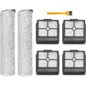 Tlily - hepa Filter and Roller Brush for Tineco Floor One S3 IFloor 3 Cordless Wet Dry Vacuum Cleaner Spare Replacement Parts