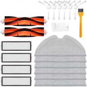 Tlily - hepa Filter Main Side Brush Mop Cloth Replacement Kit for Xiaomi Mijia 1C STYTJ01ZHM Vacuum Cleaner Accessories