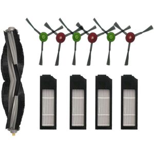 Tlily - hepa Filter main side brush Set For ecovacs T10/T10 turbo Vacuum Cleaner Parts replacement home accessories