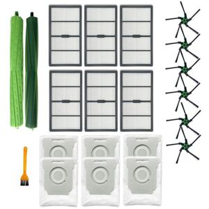 TLILY Hepa Filter & Side Brush & Dust Bag for IRobot Roomba S Series S9 S9+ Vacuum Cleaner Parts