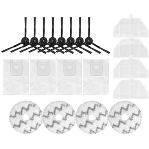 Tlily - Hepa Filter Side Brush Mop Cloth Rag Dust Bag Replacement for Xiaomi Roidmi eva SDJ06RM Vacuum Cleaner Spare Accessories