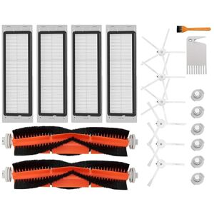 Tlily - Main Brush hepa Filter Side Brush Kits for Xiaomi Robot Vacuum Cleaners Parts Accessories for Roborock S4 S5 S6
