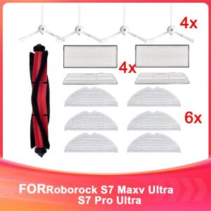 Tlily - Main Brush Mop Filter Dust Bag Cleaning Rolling for S7