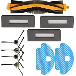 Tlily - Main Brush Roller Side Brushes Mop Cloth Hepa Filter for ozmo 930 Pro 937 Robot Vacuum Cleaner Parts