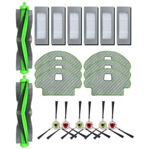 Tlily - Main Brush Side Brush Hepa Filter Mop Cloths Rag Replacement For iRobot Roomba R113840 Robot Vacuum Cleaner Spare Parts