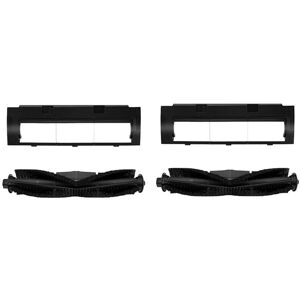 TLILY Main Roller Brush Cover Kit for Proscenic M7 PRO M7 MAX M8 PRO/ROIDMI EVE PLUS /Viomi S9 Robot Vacuum Cleaner Parts