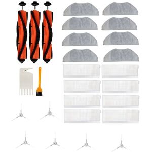 Tlily - Main Rolling Brush Hepa Filter Side Brush Mop Cloth for Xiaomi Mi Robot Vacuum-Mop Essential G1 Cleaner Spare Parts