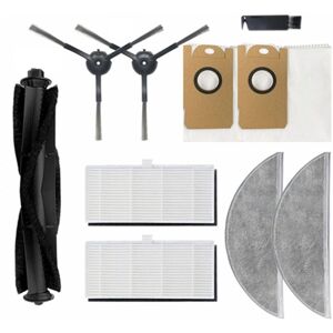 Tlily - Main side brush filter mop cloth and dust bag replacement parts for XiaoMi Mijia Lydsto R1 Robot Vacuum Cleaner