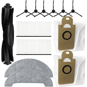 Tlily - Main Side Brush Hepa Filter Dust Bag Mop Cloths Rag Spare Parts for Xiaomi Viomi S9 Robot Vacuum Cleaner Accessories Kits