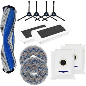 Tlily - Main Side Brush Hepa Filter Mop Cloth for Debot T30 Pro Omni