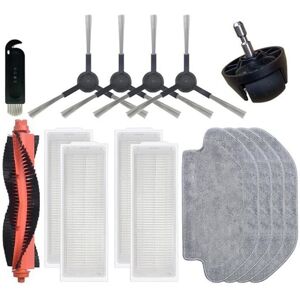 Tlily - Main Side Brush Hepa Filter Mop Cloths Rag Replacement for XiaoMi Robot Vacuum Cleaner Mop 2S XMSTJQR2S Parts
