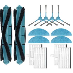 Tlily - Main Side Brush hepa Filter Mop Pads For 7490 Immortal