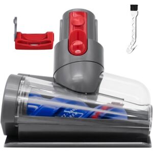 Tlily - Mini Motorized Tool Brush Head for V7 V8 V10 V11 V15 Stick Vacuum Cleaner Mite Removal Suction Parts
