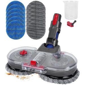 Tlily - Mop Attachment for Dyson V7/V8/V10/V11/V15 Vacuum Cleaner, Mop Attachment for Dyson with Removable Water Tank